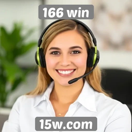 Suporte ao cliente no site 166 win
