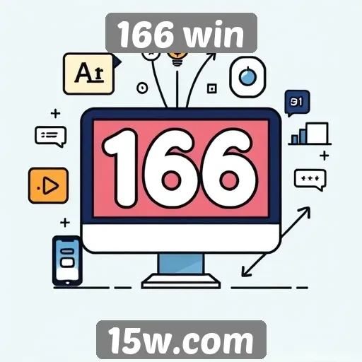 Estratégias de marketing digital utilizadas pelo 166 win